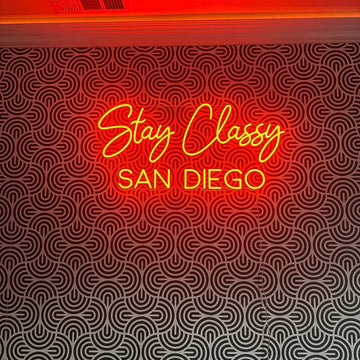 Exemple Color Neon d’un néon décoratif personnalisé dans un espace intérieur