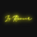 Watch the Le Rêveur Neon Light glow, bringing an inspiring and artistic vibe to your space.